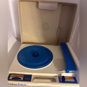 Vintage Fisher Price 1978 record player great for its age AS IS NO RETURNS